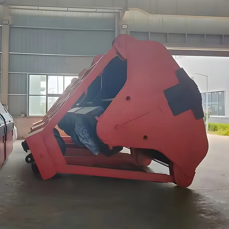 Clamshell Grab Bucket For Bulk Ore Handling suppliers